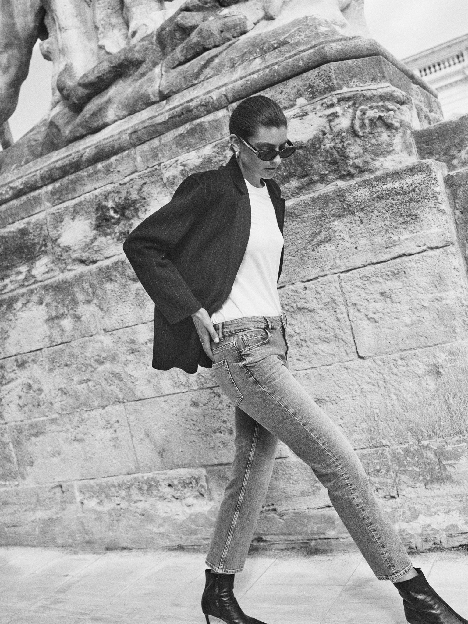 Modelshot / Vintage Blue / Detail