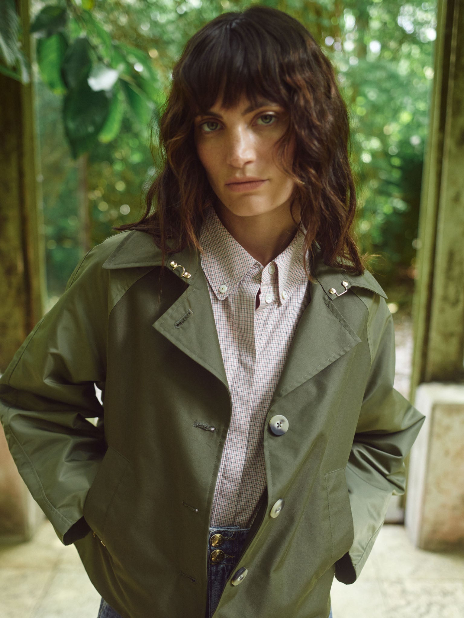 Modelshot / Olive Night / Detail