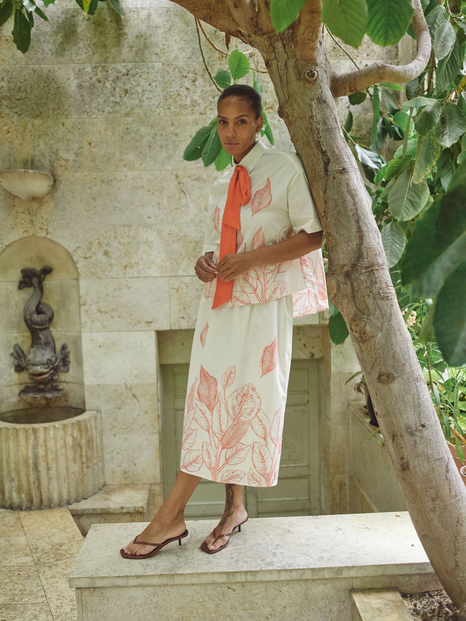 Modelshot / Ecru / Detail