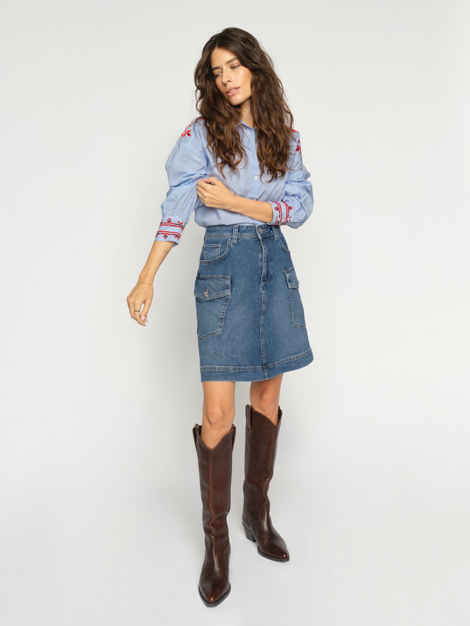 Modelshot / Blue / Detail