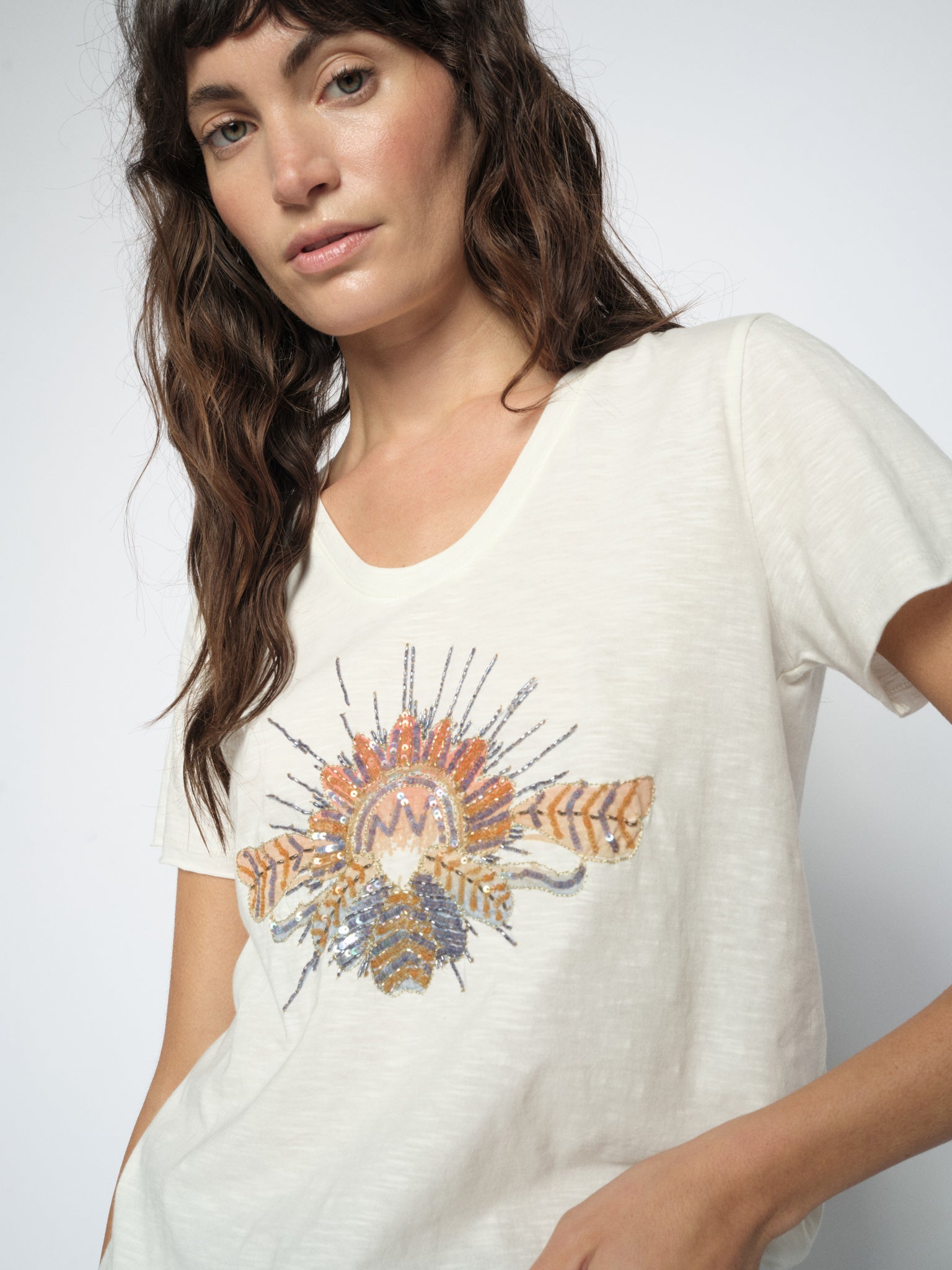 Modelshot / Ecru / Detail