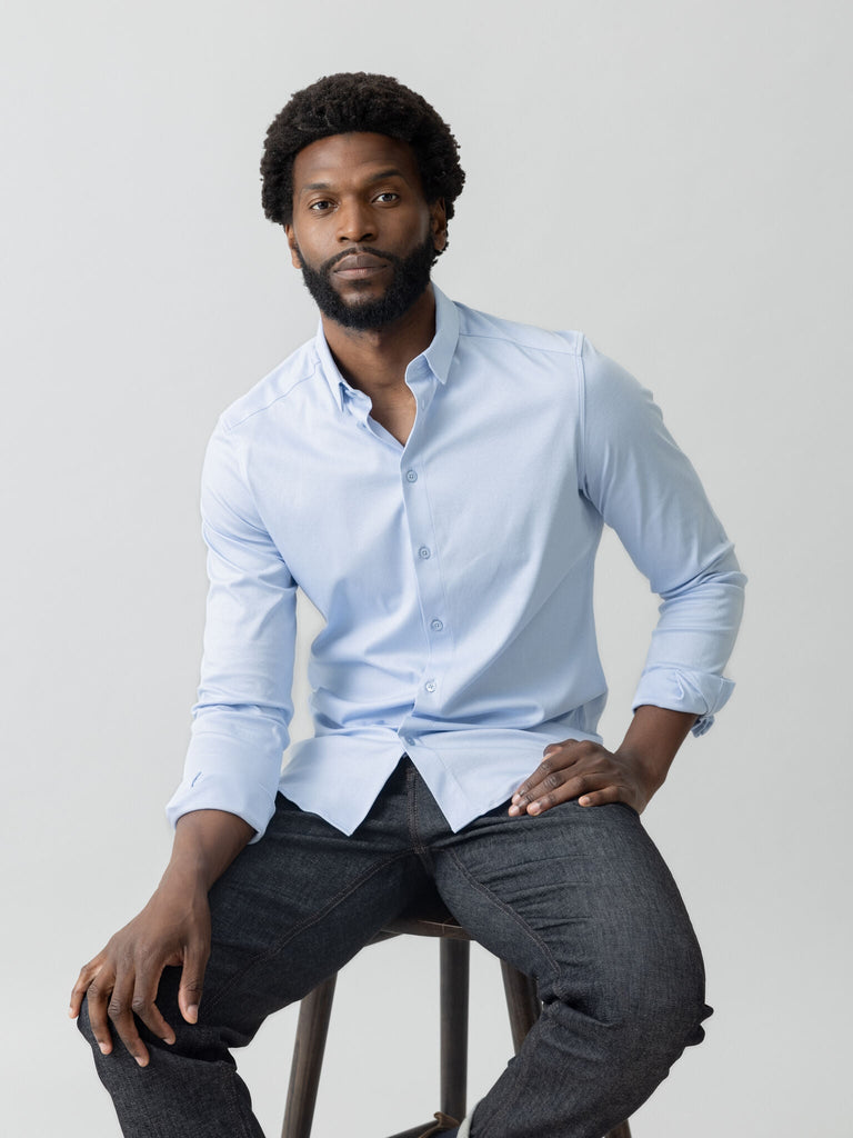 Modelshot / Light Blue / Detail