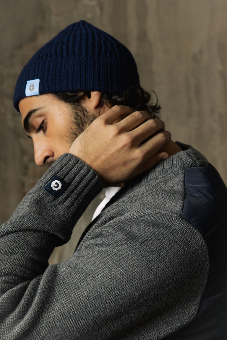 Modelshot / Grey Melange / Detail