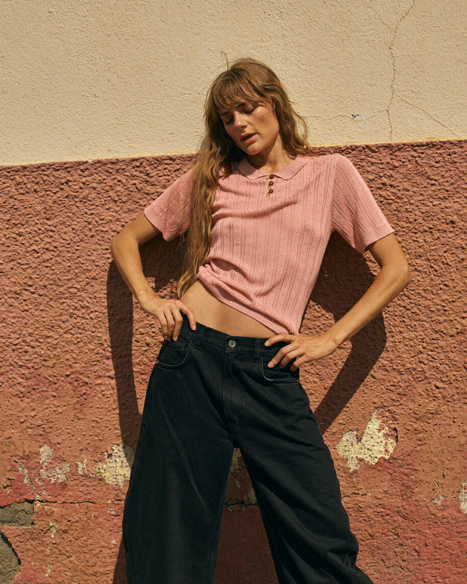 Modelshot / Black Denim / Detail