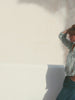 Modelshot / Misty Blue / Detail